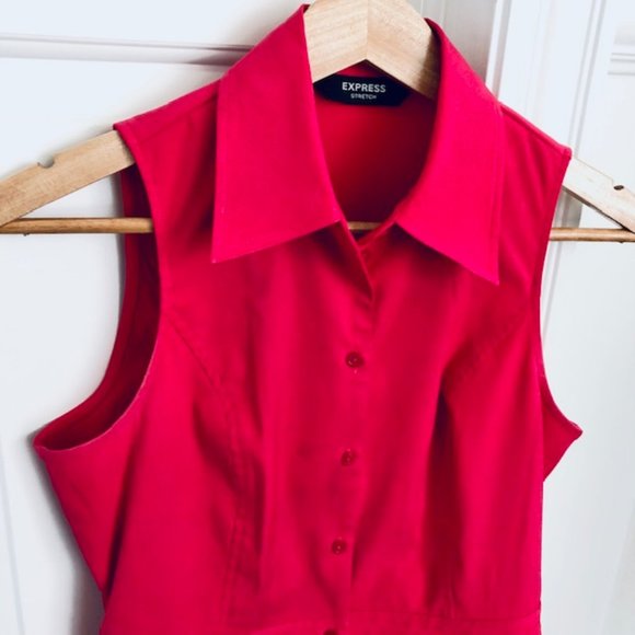 Pretty Deep Pink Blouse - Picture 2 of 3